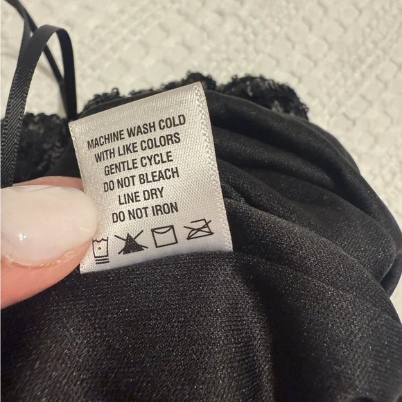 CeCe Black Sequin Trousers - Picture 4 of 10